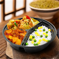 Круглые пластиковые контейнеры