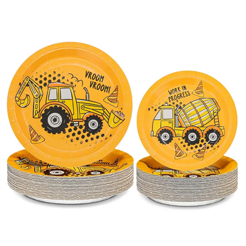 180 мм Бумажная тарелка серийная, ДЕТСКАЯ - фото 26722