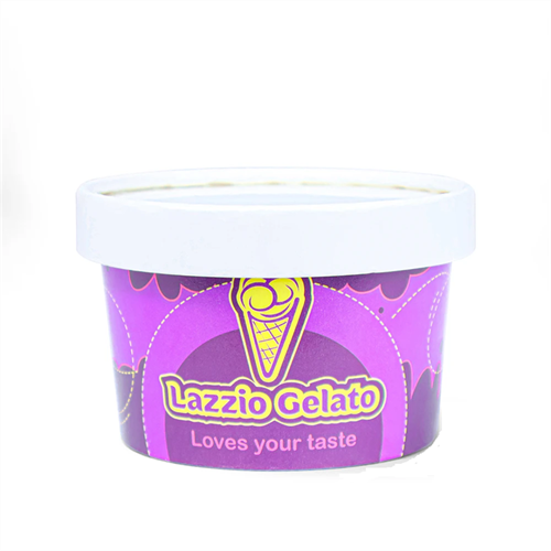 Одноразовая креманка бумажная для мороженого, 190 мл, d=95 мм, с индивидуальным дизайном - фото 26738