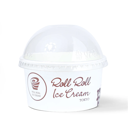 Одноразовая креманка бумажная для мороженого, 190 мл, d=95 мм, с индивидуальным дизайном - фото 26770