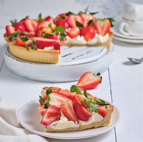 Форма алюминиевая 600 мл, круглая, G-край, «Пай», d=195 мм, h=25 мм - фото 26984