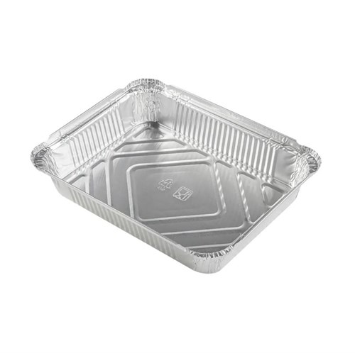 Форма алюминиевая 1040 мл, прямоугольная, L-край, 225х175х35 мм, (х25/400) - фото 26985