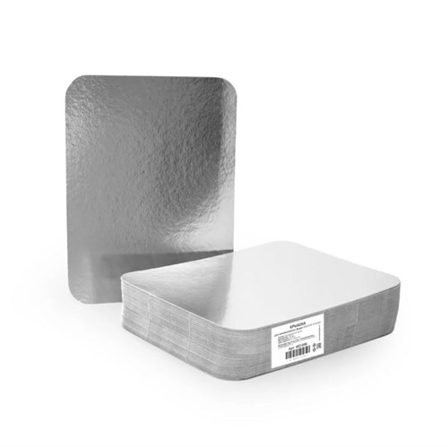 Крышка картонно-алюминиевая для форм 402-678, 410-001, 914-006, 220х170 мм, (х100/400) - фото 26988