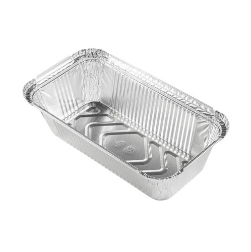 Форма алюминиевая 650 мл  (R2-07L, R84L), прямоугольная, L-край, 201х110х49 мм, (х50/600) - фото 26995