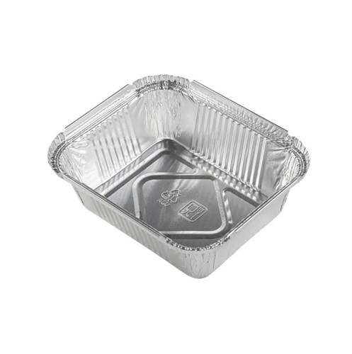 Форма алюминиевая 450 мл, прямоугольная, L-край, 146х121х40 мм, (х50/1200) - фото 27002