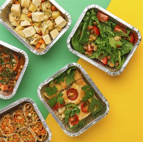 Форма алюминиевая 450 мл, прямоугольная, L-край, 146х121х40 мм, (х50/1200) - фото 27004