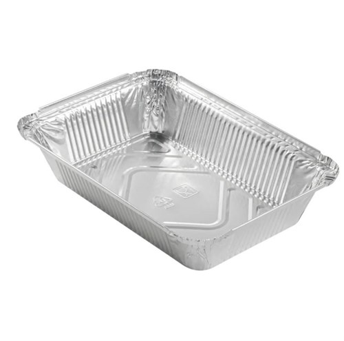 Форма алюминиевая 780 мл, прямоугольная, L-край, 210х148х38 мм, (х50/600) - фото 27010