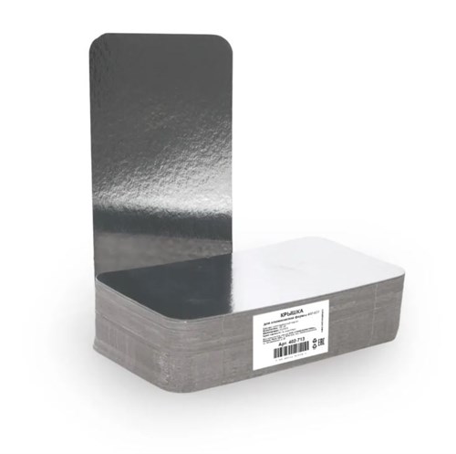 Крышка картонно-алюминиевая для формы 402-677, 212х108 мм, (х50/600) - фото 27030