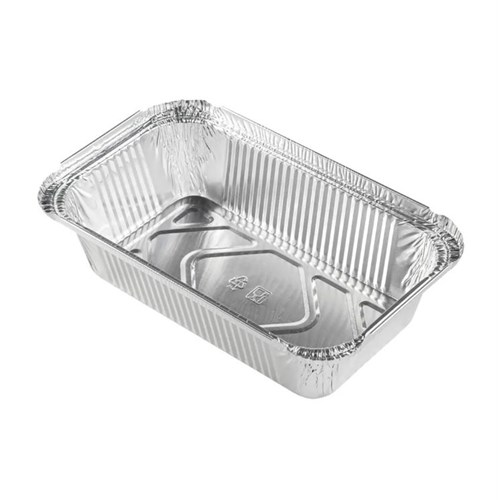 Форма алюминиевая 685 мл, прямоугольная, L-край, 201х118х45 мм, (х50/900) - фото 27032