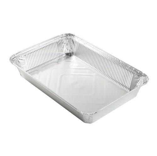 Форма алюминиевая 2235 мл, прямоугольная, L-край, 313х213х44 мм, (х25/300) - фото 27036