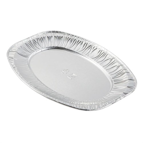 Поднос алюминиевый 1200 мл, 351х235х25 мм, (х25/100) - фото 27051