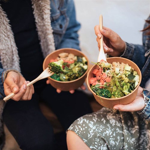 Бумажный салатник Green Ant 750 мл, d=150 мм, 300 шт - фото 27091