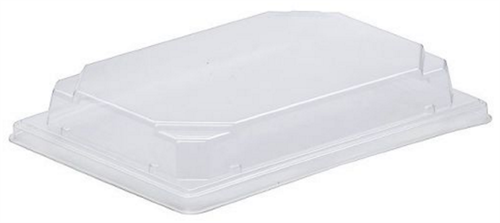 Крышка к контейнеру для суши СП-25 К, 242х168х30 мм ПЭТ, 220 шт - фото 27238