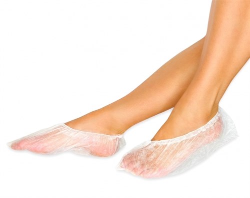 Бахилы медицинские (носки), №500/3000, нетканые, плотность 15, МЕДСЕРВИС - фото 27506