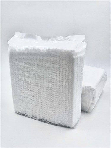 Одноразовая медицинская шапочка 'Шарлотта' ПРЕМИУМ белая №100/2000 (№25), МЕДСЕРВИС - фото 27514