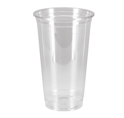 Стакан-шейкер одноразовый, d=95 мм, 500 мл, прозрачный, ПЭТ, ПолиЭР, 50/1000 - фото 27553