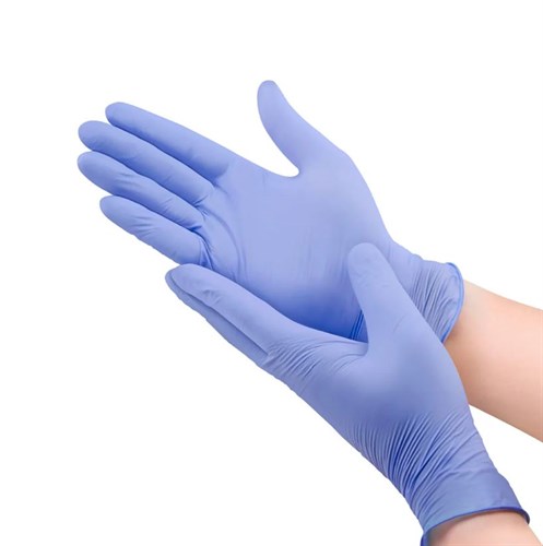 Перчатки нитриловые, сиреневые, размер S, вес перчатки 3 г, 100шт. в уп., AVIORA, 402-865 - фото 27679