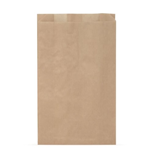 Пакет бумажный УНИВЕРСАЛЬНЫЙ, крафт, 300 х 170 + 60 мм, коричневый, AVIORA, 50 шт/уп - фото 27745