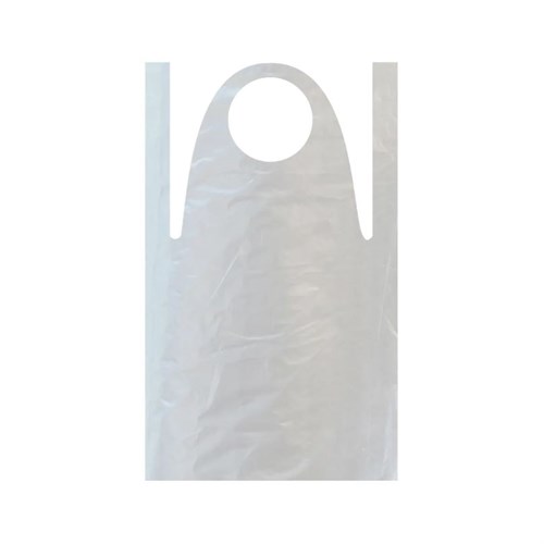 Фартук одноразовый 70 х 110 см, полиэтиленовый, 100 шт. в уп., AVIORA - фото 27983