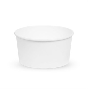 Стакан для мороженого, 160 мл, Белый, d=75 мм