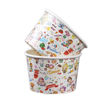 Креманка бумажная для десерта, 160 мл, d=75 мм, серийная