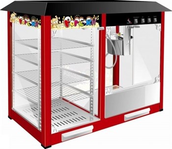 Аппарат для попкорна POP-6W с витриной