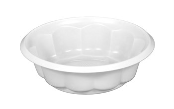 Тарелка (розетка) пластиковая, d=115 мм, АТЛАС, 100/3000 шт