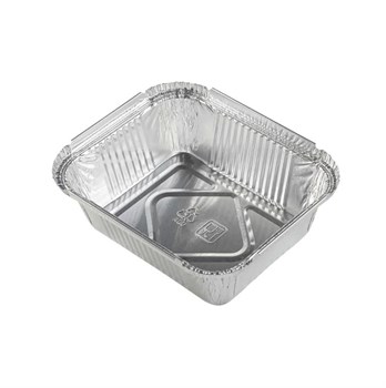 Форма алюминиевая 450 мл, прямоугольная, L-край, 146х121х40 мм, (х50/1200)
