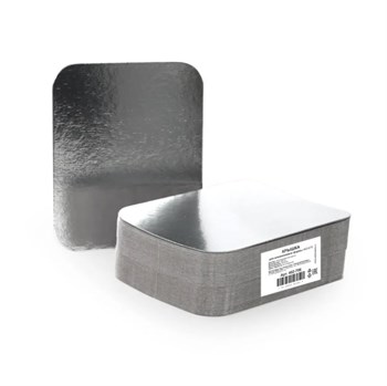 Крышка картонно-алюминиевая для формы 402-675, 145х119 мм, (х100/1200)