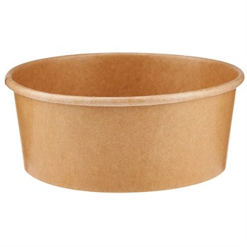 Бумажный салатник Kraft Round 1100 мл, d=185 мм, 300 шт