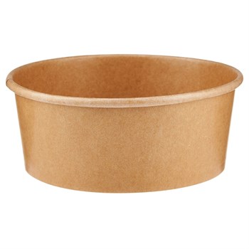 Бумажный салатник круглый 1300 мл, d=185 мм, 300шт