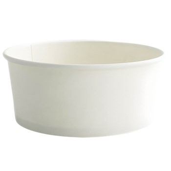 Бумажный салатник White Round 750 мл, d=150 мм, 300 шт