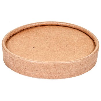 Бумажная крышка для супниц Green Ant Kraft 750/950 мл, d=117 мм, 500 шт