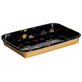 Контейнер бумажный Sushi Box Black 700 мл 130х185х24 мм