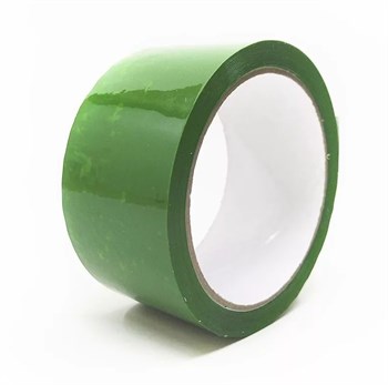 Скотч упаковочный зеленый 48 мм 50 м 43 мкм