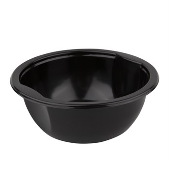 Контейнер суповой без крышки круглый ПП СпК-150-600, 600 мл d=150мм, h=55мм Черный, 540 шт