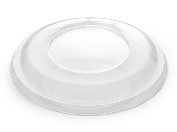 Крышка для контейнера Сп-d190, низкая, прозрачная ПЭТ, d=194, h=20 мм, 300 шт