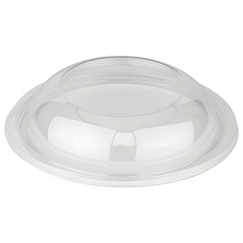 Крышка для контейнера Сп-d190, Высокая, прозрачная ПЭТ, d=194, р=40,5 мм, 300 шт