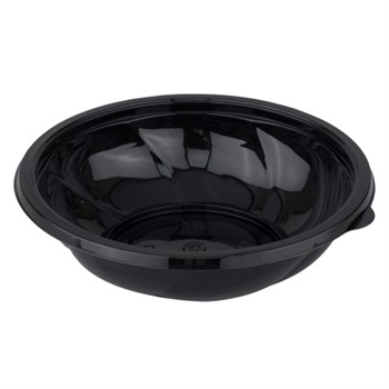 Одноразовый контейнер СП-190Д 750 мл, 194х54.6 мм, чёрный ПЭТ 300 шт