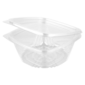 Пластиковый одноразовый контейнер (ракушка) СпК‑135‑500 мл, 137х142х64,3 мм, 300 шт