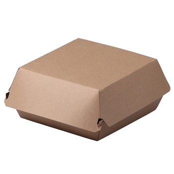 Контейнер для бургера L 120х120х70 мм крафт 1/150 шт
