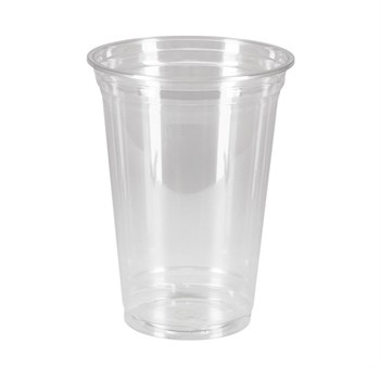 Стакан-шейкер одноразовый, d=95 мм, 400 мл, прозрачный, ПЭТ, ПолиЭР, 50/1000