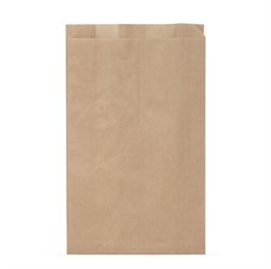 Пакет бумажный УНИВЕРСАЛЬНЫЙ, крафт, 300 х 170 + 60 мм, коричневый, AVIORA, 50 шт/уп