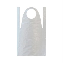 Фартук одноразовый 80 х 120 см, полиэтиленовый, 100 шт. в уп., AVIORA