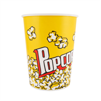 Стакан бумажный для попкорна, 0,7 л, 24 Oz - фото 26797