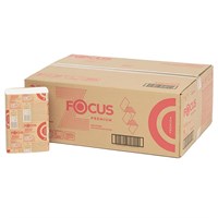 Полотенца бумажные листовые Focus Premium 5083802 Z-слож. 2-х сл. растворимые 200 л 20 шт. - фото 26908