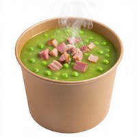 Бумажный контейнер для супа Green Ant Soup 390 мл, d=100 мм - фото 26959