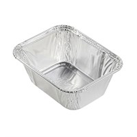 Форма алюминиевая 136G для паштета 250 мл, прямоугольная, G-край, 114x89х42 мм, (х200/800) - фото 26976