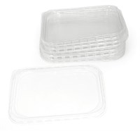 Крышка пластиковая для алюминиевой формы 402-727, 125х100 мм, (х200/1200) - фото 26979