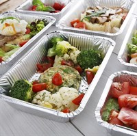 Форма алюминиевая 1040 мл, прямоугольная, L-край, 225х175х35 мм, (х25/400) - фото 26987